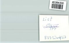 25992 W2282 List , Sylt FOTO KEINE AK Dünen