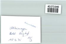67316 W6719 Altleiningen FOTO KEINE AK Hotel Berghof