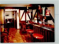 54531 W5562 Manderscheid , Eifel FOTO KEINE AK Innenaufnahme Bar