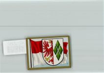 39576 O3500 Stendal - Stadtwappen Kosmos Sammelbild 6x5cm