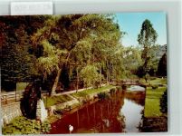 54531 W5562 Manderscheid , Eifel FOTO KEINE AK Hotel Heidsmühle Bach Schwan