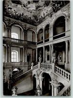 96178 W8602 Pommersfelden - Treppenhaus Schloß Weißenstein
