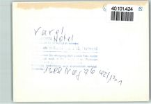 26316 W2930 Varel , Jadebusen FOTO KEINE AK Allee Hotel