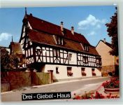 54536 W5563 Kröv FOTO KEINE AK Drei Giebel Haus
