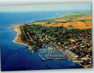 24235 W2304 Laboe - Luftaufnahme Ortsansicht mit Hafen und Marineehrenmal