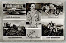 Königsschlösser Herrenchiemsee Hohenschwangau Linderhof Neuschwanstein Adel Ludwig II