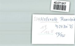 53940 W5374 Hollerath FOTO KEINE AK Ortsansicht