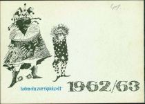 W4150 Krefeld Vereinigte Städtische Bühnen Krefeld-Mönchengladbach Heft: ca. 15x10,5 cm, 1962/63; gute Erhaltung Theater KEINE AK