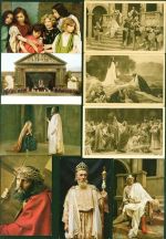 W8103 Oberammergau Passionsspiele 1922 Lot mit 54 AK teilweise mit doppelten; überwiegend gute Erhaltung, teils gelaufen Passionsspiel Posten 21 bis 100 AK