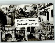 09456 O9301 Frohnau , Erzgeb - Frohnauer Hammer Hammerschmiede HO-Gaststätte Schmiedeherd Die 3 Eisenhammer