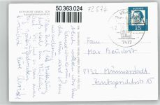 72574 W7432 Urach Bad Urach - Jugendherberge