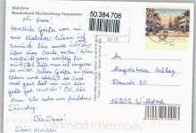 17213 O2063 Malchow , Meckl