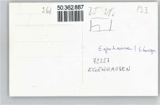72227 W7271 Egenhausen , Württ - Foto-Karte