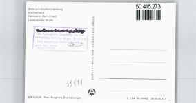 99891 O5801 Winterstein , Thüringerw - Kutsche Gaststätte zum Hirsch Liebensteiner Straße