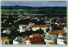 16259 O1310 Bad Freienwalde - Panorama Fluss Haus Baum
