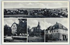 35104 W3540 Goddelsheim - Schule, Kirche, Molkerei