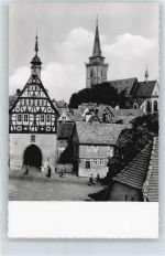 61440 W6370 Oberursel (Taunus) - Rathaus Kirche Baum