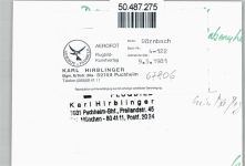 67806 W6760 Dörnbach b Rockenhausen - Foto-Karte, Fliegeraufnahme