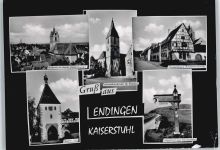 79346 W7833 Endingen am Kaiserstuhl - Kirche Panorama