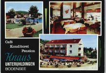88690 W7772 Unteruhldingen , Bodensee - Cafe Knaus