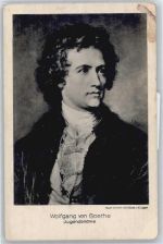 C.Jäger , Jugendbildnis Goethe
