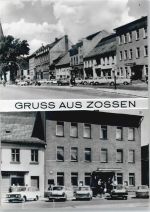 15806 O1630 Zossen b Berlin - Marktplatz, Gaststätte, Hotel Deutsches Haus