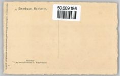 sign. L.Binenbaum Beethoven, L. van