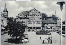 32049 W4900 Herford - Alter Markt, VW Käfer, Denkmal