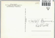 68647 W6843 Biblis - Walter Lorbacher Schreibwaren, Bürobedarf, Spielwaren, Leihbücherei, Buchverkauf, Darmstädter Strasse, Rathaus, hist. Fachwerkhaus, Ehrenmal, Badesee