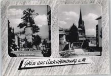 63739 W8750 Aschaffenburg - Herstallturm, Kirche
