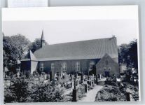 24395 W2342 Gelting , Angeln FOTO KEINE AK Foto mit Negativ, Friedhof, Kirche