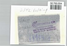 24395 W2342 Gelting , Angeln FOTO KEINE AK Foto mit Negativ, Friedhof, Kirche