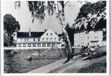 09600 O9201 Hetzdorf b Freiberg, Sachs - Ferienheim Sumpfmühle, Freibad