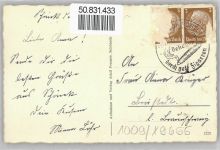 08261 O9655 Schöneck , Vogtl Gebrauchsspuren Pension Scherzer