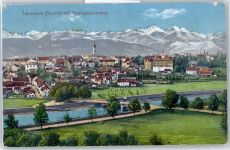 83278 W8220 Traunstein , Oberbay - Gebirgspanorama