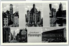 87700 W8940 Memmingen - Ulmertor , Rathaus , Marktplatz