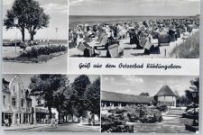 18225 O2565 Kühlungsborn , Ostseebad - Strand, Park, Ortspartie