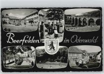 64711 W6124 Beerfelden , Odenw - Eisenbahnviadukt Schwimmbad Trachten