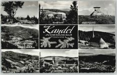 79183 W7808 Waldkirch , Breisgau - Kandel Hotel Gipfel-Pyramide Kapelle St. Peter Glottertal
