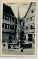 72574 W7432 Urach Bad Urach - Marktplatz