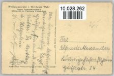 08412 O9620 Werdau , Sachs - Weidmannsruhe Werdauer Wald