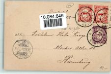Marken Schulkinder AK Trachten Ausland 1901