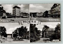 47441 W4130 Moers - am Königl. Hof am Rathaus Schloß