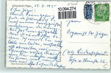 87730 W8944 Bad Grönenbach , Allgäu - Teilansicht