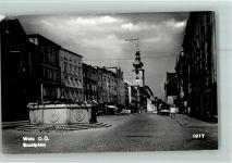 4600 Wels - Stadtplatz Brunnen
