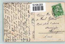 Kotor Cattaro 1913 - Prcanj PertagnoTeilansicht Ruderboot
