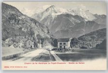 74400 Chamonix-Mont-Blanc - Station de Servoz, Hotel, Café de Gare
