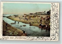 W2982 Norderney Am Strand Strandkörbe Zieher Ottmar 1900