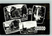 47441 W4130 Moers - Springbrunnen Wappen 4-Bildaufnahme