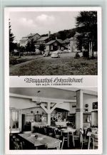 63679 W6479 Hoherodskopf , Hess - Berggasthof Hoherodskopf Innenaufnahme Gastraum 2-Bildaufnahme